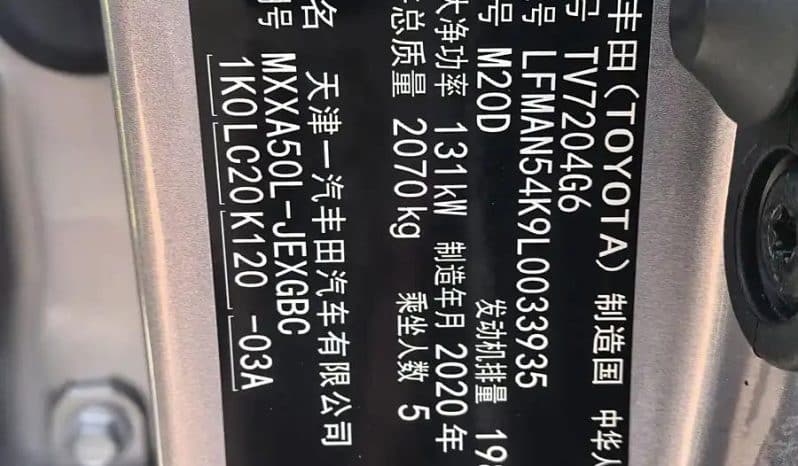 
								Toyota Avalon 2.0L 2020 full									