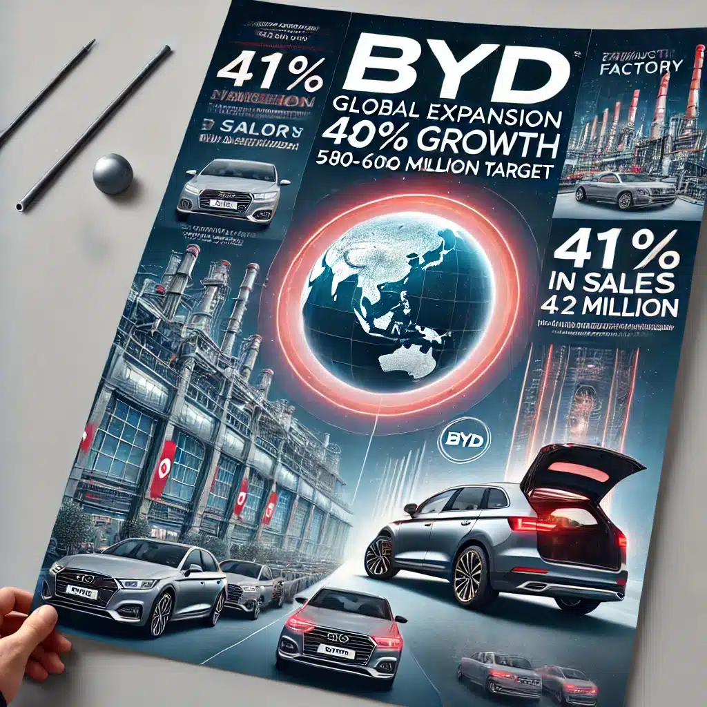 BYD’s European Expansion: New Factories and Ambitious Growth Targets 2 image2